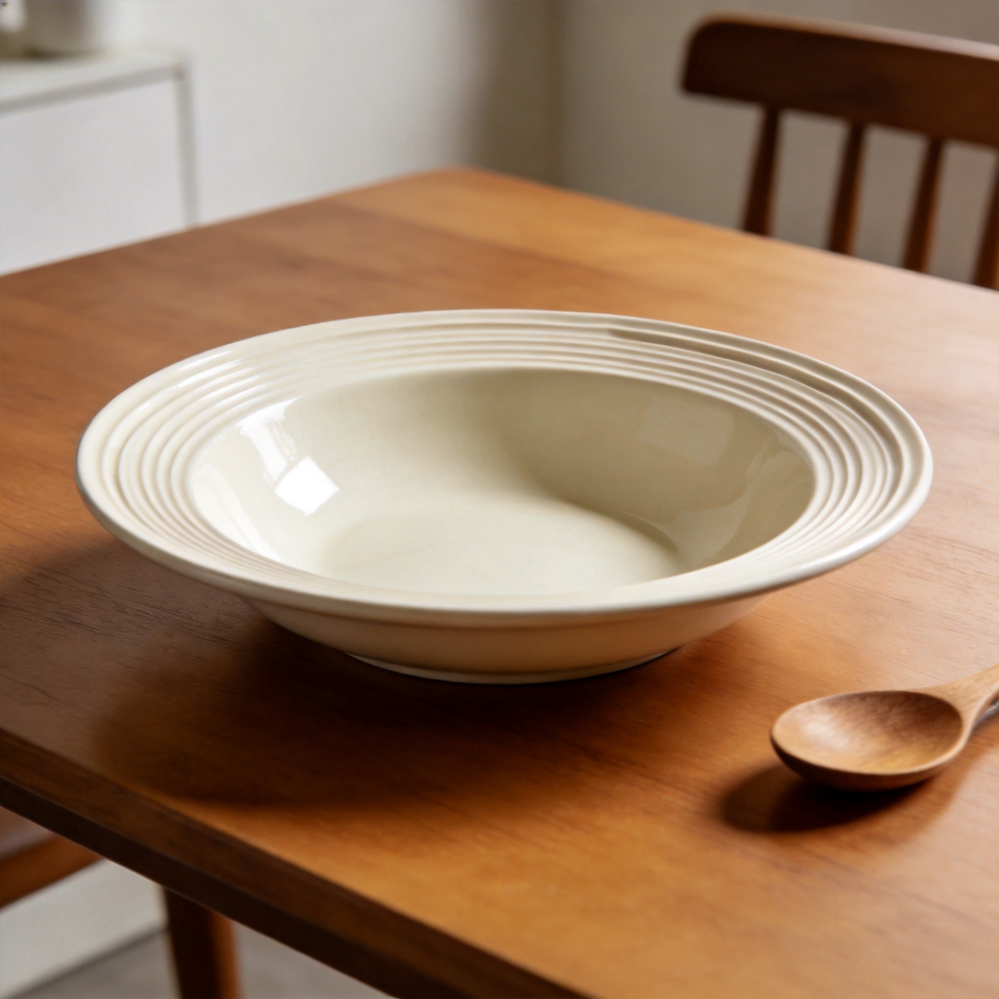 Deep Rimmed Pasta Serving Plate