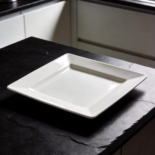 Modern Square Ceramic Dinner Plate